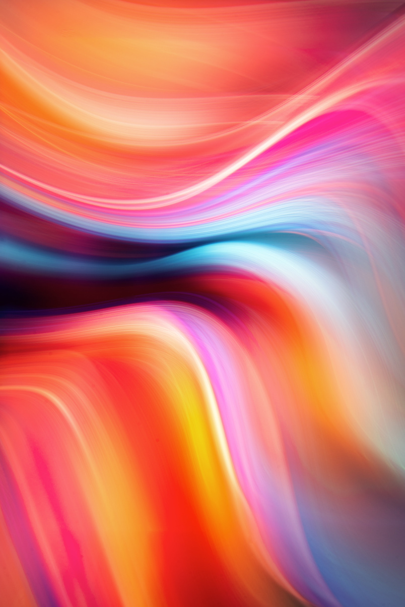 Red Yellow and Blue Abstract Painting